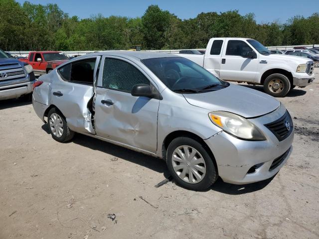 3N1CN7AP3CL920167 - 2012 NISSAN VERSA S SILVER photo 4