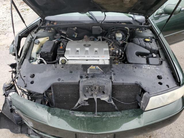 1G6KY54981U186536 - 2001 CADILLAC SEVILLE STS GREEN photo 11