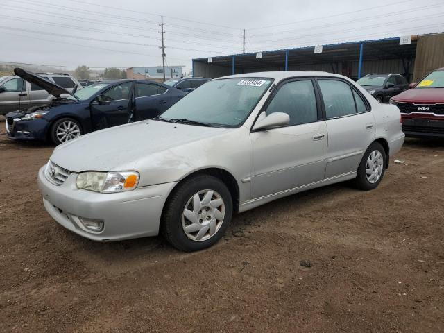 2T1BR12E32C584559 - 2002 TOYOTA COROLLA CE SILVER photo 1