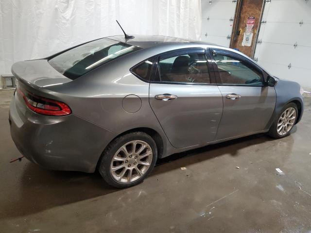 1C3CDFCA4DD710935 - 2013 DODGE DART LIMITED GRAY photo 3