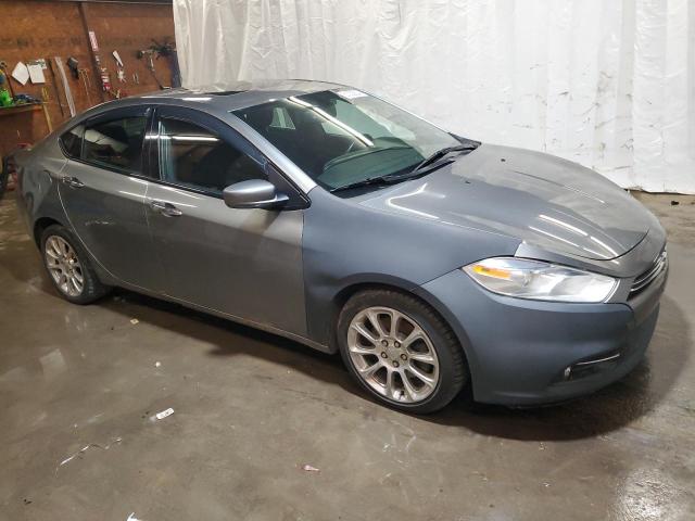 1C3CDFCA4DD710935 - 2013 DODGE DART LIMITED GRAY photo 4