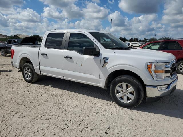 1FTEW1CB2MKE46426 - 2021 FORD F150 SUPERCREW WHITE photo 4
