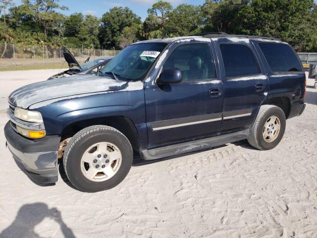 1GNEC13T75J175315 - 2005 CHEVROLET TAHOE C1500 BLUE photo 1