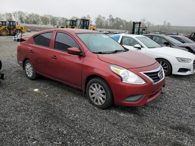 3N1CN7AP6GL895223 - 2016 NISSAN VERSA S 勃艮第红 照片 4