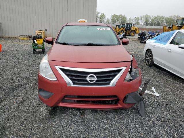 3N1CN7AP6GL895223 - 2016 NISSAN VERSA S 勃艮第红 照片 5