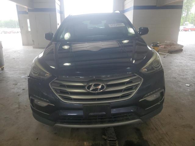 5NMZU3LB6HH019352 - 2017 HYUNDAI SANTA FE S BLUE photo 5