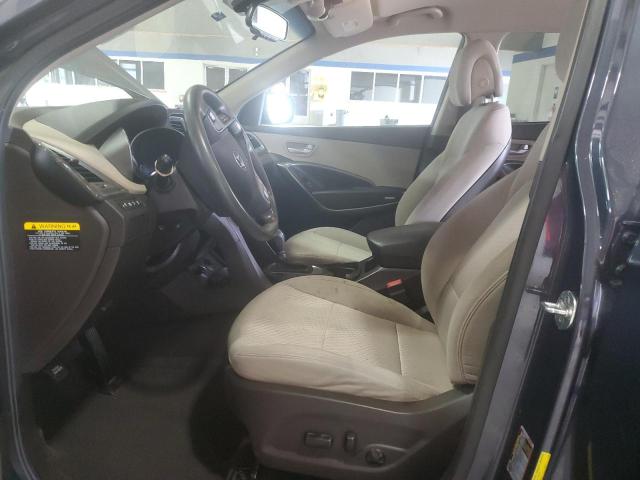 5NMZU3LB6HH019352 - 2017 HYUNDAI SANTA FE S BLUE photo 7