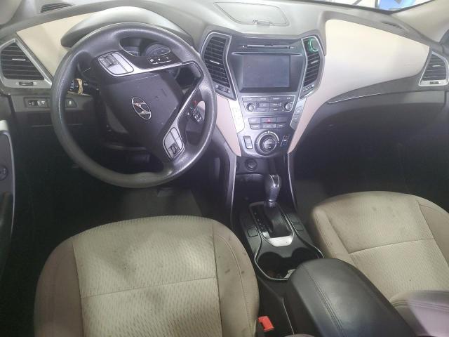 5NMZU3LB6HH019352 - 2017 HYUNDAI SANTA FE S BLUE photo 8