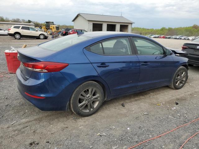 5NPD84LF4HH164433 - 2017 HYUNDAI ELANTRA SE BLUE photo 3