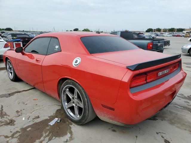 2B3CJ7DWXAH111414 - 2010 DODGE CHALLENGER SRT-8 RED photo 2