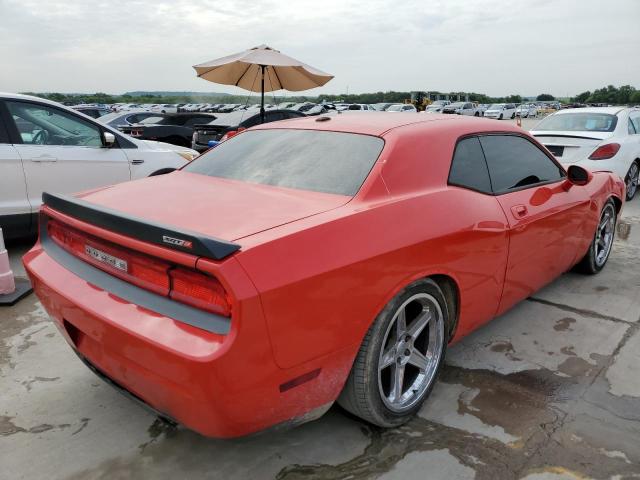 2B3CJ7DWXAH111414 - 2010 DODGE CHALLENGER SRT-8 RED photo 3