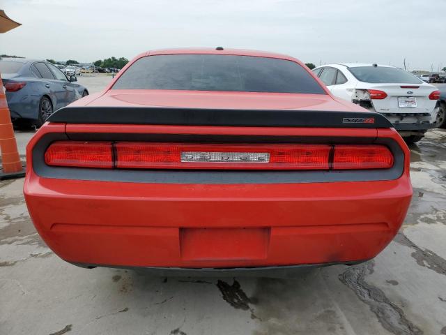 2B3CJ7DWXAH111414 - 2010 DODGE CHALLENGER SRT-8 RED photo 6