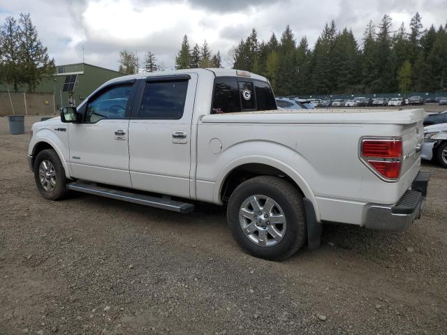 1FTFW1CT4EKE13829 - 2014 FORD F150 SUPERCREW WHITE photo 2