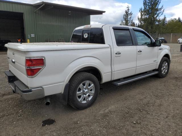 1FTFW1CT4EKE13829 - 2014 FORD F150 SUPERCREW WHITE photo 3