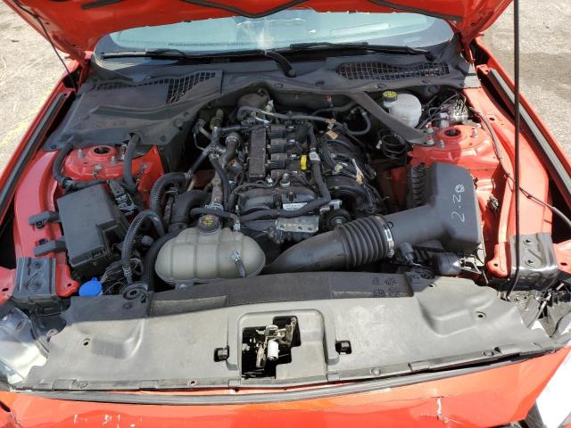 1FATP8UHXN5118841 - 2022 FORD MUSTANG RED photo 11