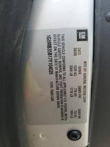 1G8MB35B17Y104526 - 2007 SATURN SKY SILVER photo 12