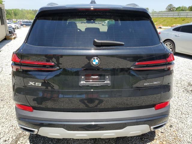 5UX13EU01R9S51605 - 2024 BMW X5 SDRIVE 40I BLACK photo 6