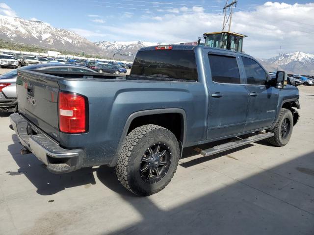 3GTU2UECXEG355816 - 2014 GMC SIERRA K1500 SLE BLUE photo 3