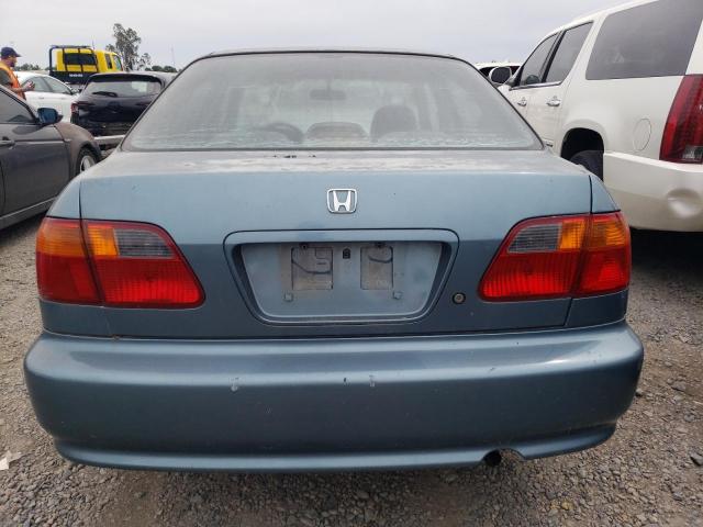 2HGEJ6616YH560538 - 2000 HONDA CIVIC BASE TURQUOISE photo 6