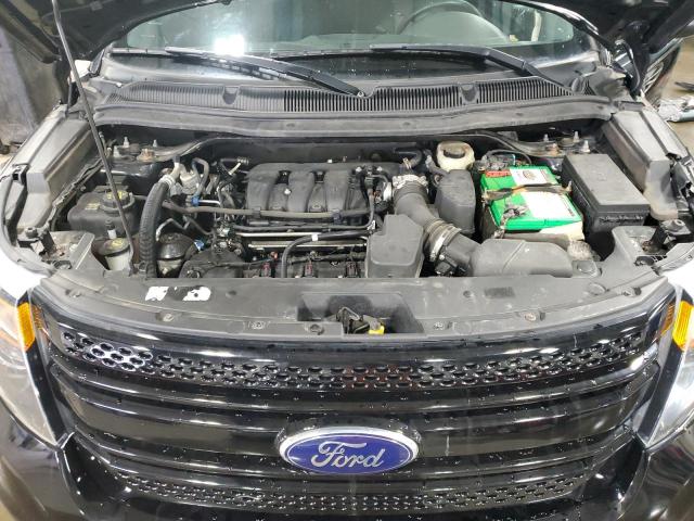 1FM5K8AR1EGB79932 - 2014 FORD EXPLORER POLICE INTERCEPTOR 黑色 照片 11