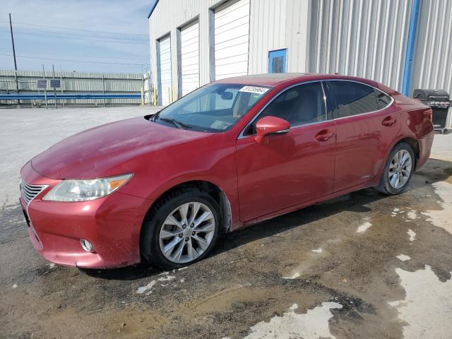 JTHBW1GG9D2027819 - 2013 LEXUS ES 300H RED photo 1