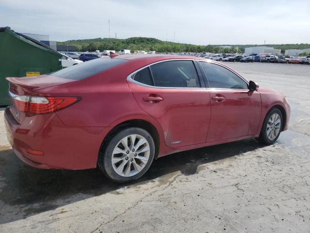 JTHBW1GG9D2027819 - 2013 LEXUS ES 300H RED photo 3