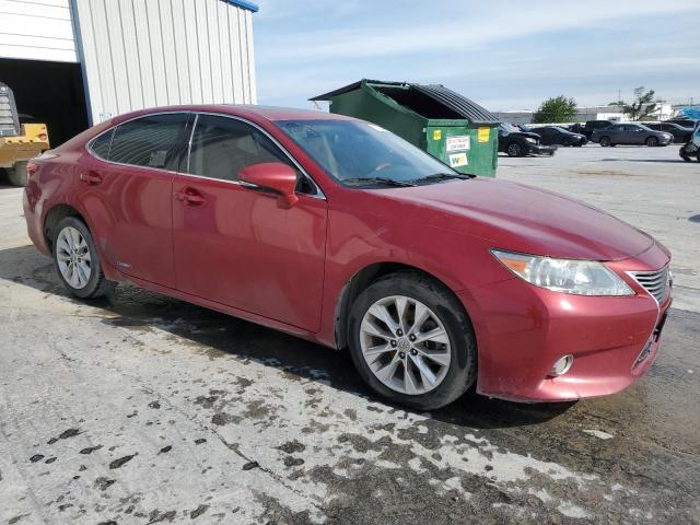 JTHBW1GG9D2027819 - 2013 LEXUS ES 300H RED photo 4