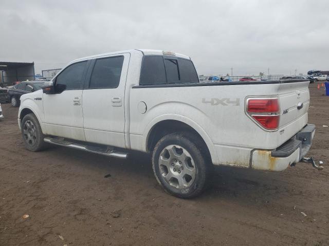 1FTPW14V09FB09898 - 2009 FORD F150 SUPERCREW WHITE photo 2