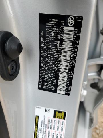 5YFS4MCE0MP068757 - 2021 TOYOTA COROLLA SE Silber Foto 12