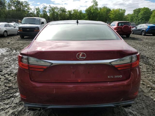 JTHBK1GGXG2227916 - 2016 LEXUS ES 350 RED photo 6