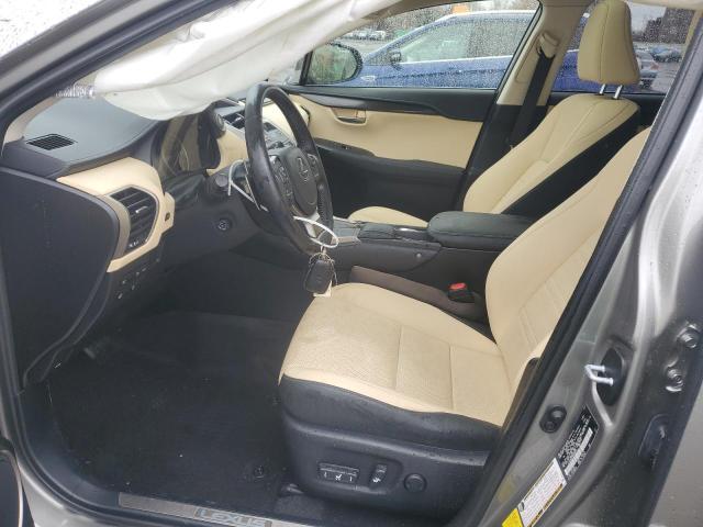 JTJGARDZ4M2253676 - 2021 LEXUS NX 300 BASE ნაცრისფერი ფოტო 7