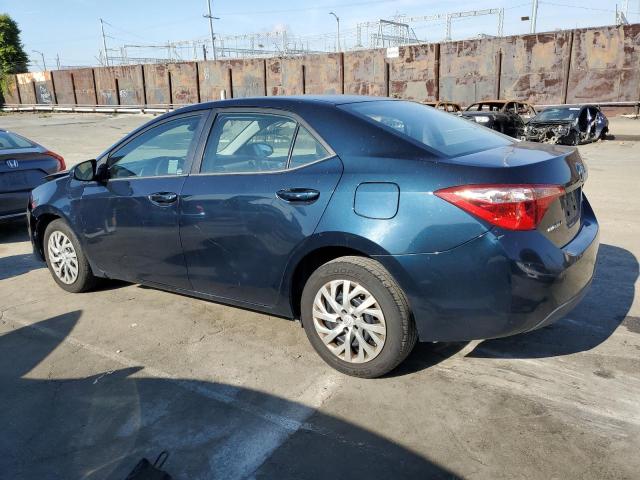 5YFBURHE6HP663334 - 2017 TOYOTA COROLLA L BLUE photo 2