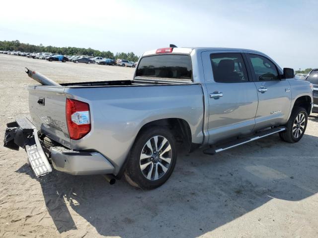 5TFFY5F14MX279157 - 2021 TOYOTA TUNDRA CREWMAX LIMITED SILVER photo 3