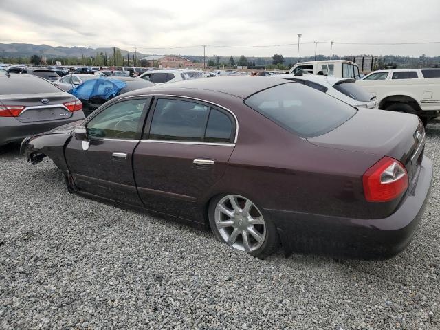 JNKBF01A32M003645 - 2002 INFINITI Q45 BURGUNDY photo 2