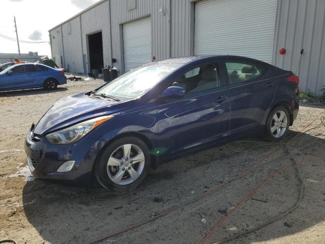 5NPDH4AE8DH303807 - 2013 HYUNDAI ELANTRA GLS BLUE photo 1