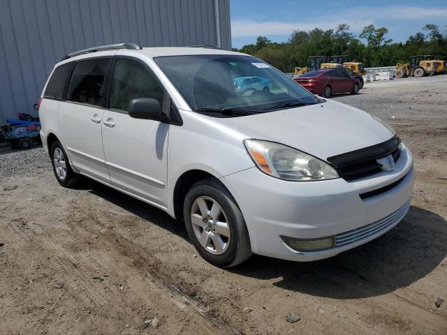 5TDZA22C35S381483 - 2005 TOYOTA SIENNA XLE WHITE photo 4