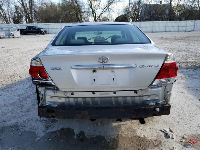 4T1BE32K95U001279 - 2005 TOYOTA CAMRY LE SILVER photo 6