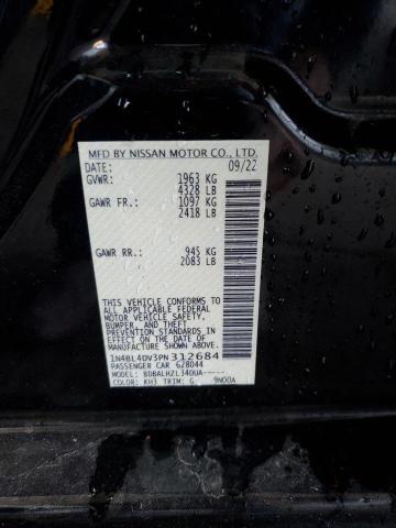 1N4BL4DV3PN312684 - 2023 NISSAN ALTIMA SV BLACK photo 13