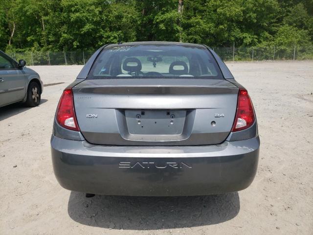 1G8AL55BX6Z181903 - 2006 SATURN ION LEVEL 3 GRAY photo 6