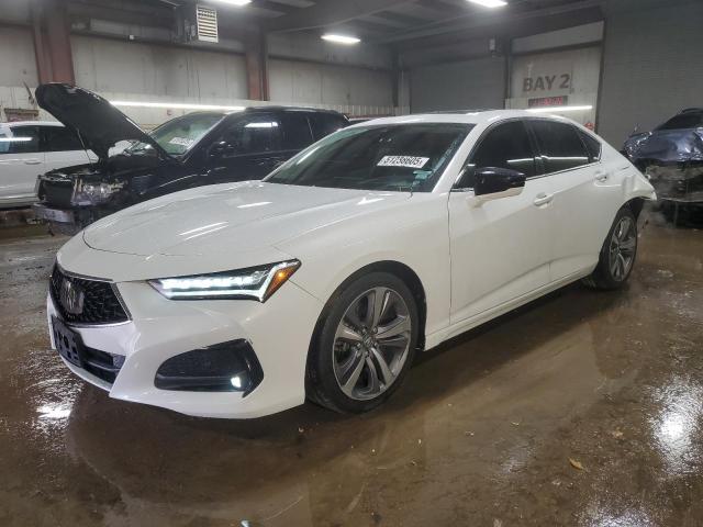 19UUB5F60MA000909 - 2021 ACURA TLX ADVANCE WHITE photo 1