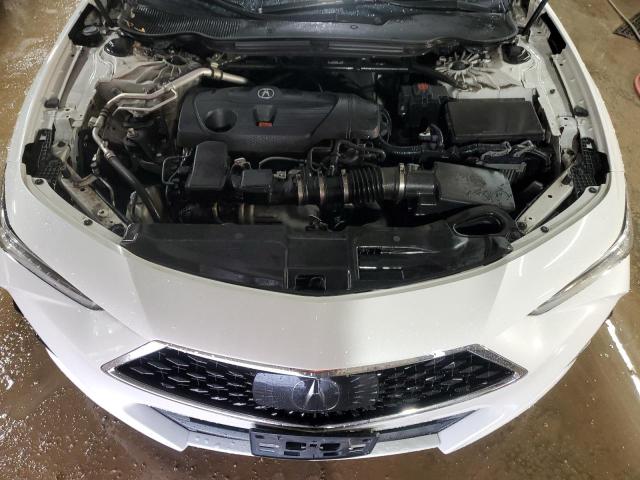 19UUB5F60MA000909 - 2021 ACURA TLX ADVANCE WHITE photo 11