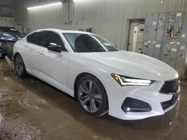 19UUB5F60MA000909 - 2021 ACURA TLX ADVANCE WHITE photo 4