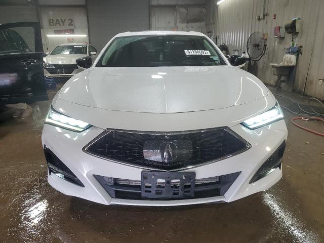 19UUB5F60MA000909 - 2021 ACURA TLX ADVANCE WHITE photo 5