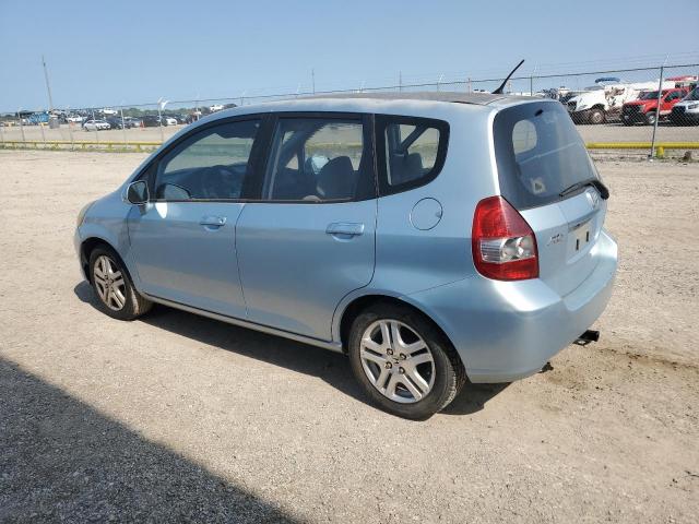 JHMGD38417S010187 - 2007 HONDA FIT TURQUOISE photo 2