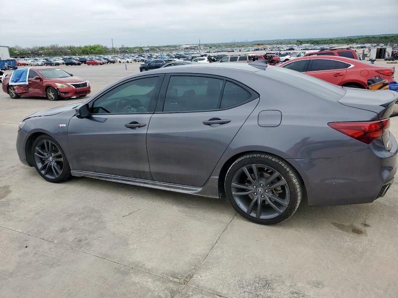 19UUB1F67LA009162 - 2020 ACURA TLX TECHNOLOGY GRAY photo 2