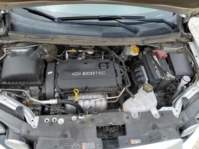 1G1JB6SH9E4155451 - 2014 CHEVROLET SONIC LS ვერცხლისფერი ფოტო 11