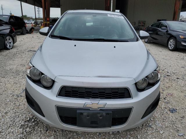 1G1JB6SH9E4155451 - 2014 CHEVROLET SONIC LS SILVER photo 5