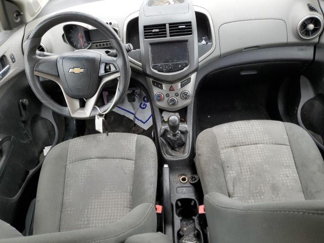 1G1JB6SH9E4155451 - 2014 CHEVROLET SONIC LS ვერცხლისფერი ფოტო 8