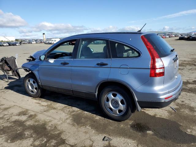 5J6RE3H32AL026084 - 2010 HONDA CR-V LX BLUE photo 2