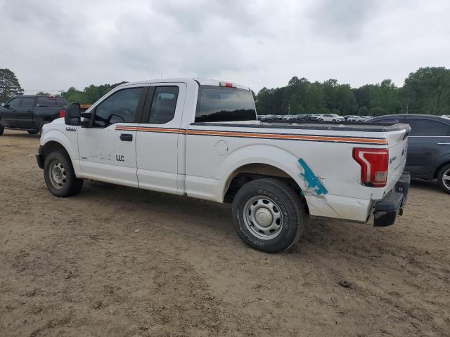 1FTEX1EP6FKD50906 - 2015 FORD F150 SUPER CAB WHITE photo 2